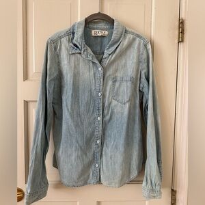 Elizabeth & James Textile Denim Shirt